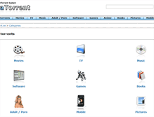 Tablet Screenshot of extratorrent.ee